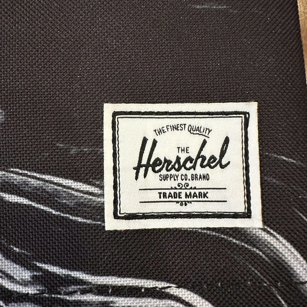 Herschel Supply Co Baby Diaper Changing Pad Mat in Paint Pour Black